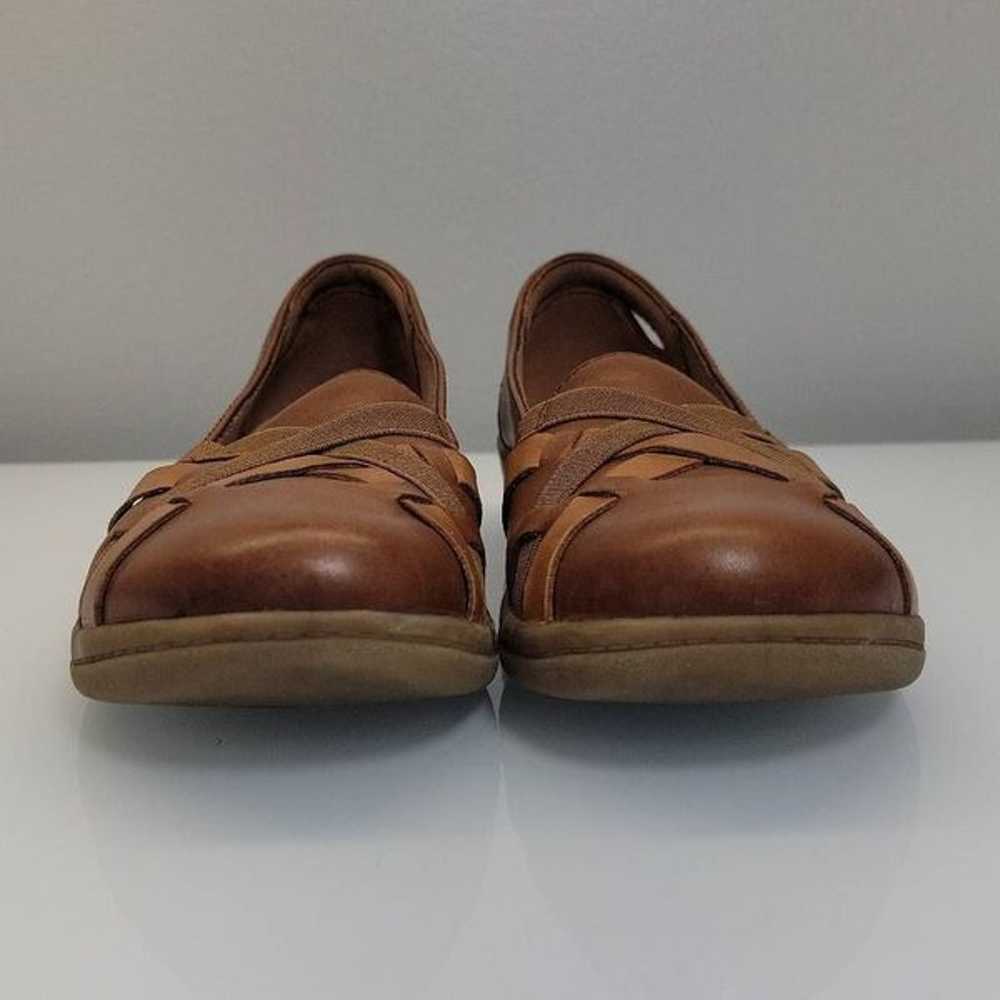Clarks Loafers Flats Shoes Women Size 9 Brown Str… - image 3