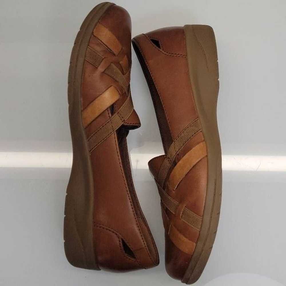 Clarks Loafers Flats Shoes Women Size 9 Brown Str… - image 7