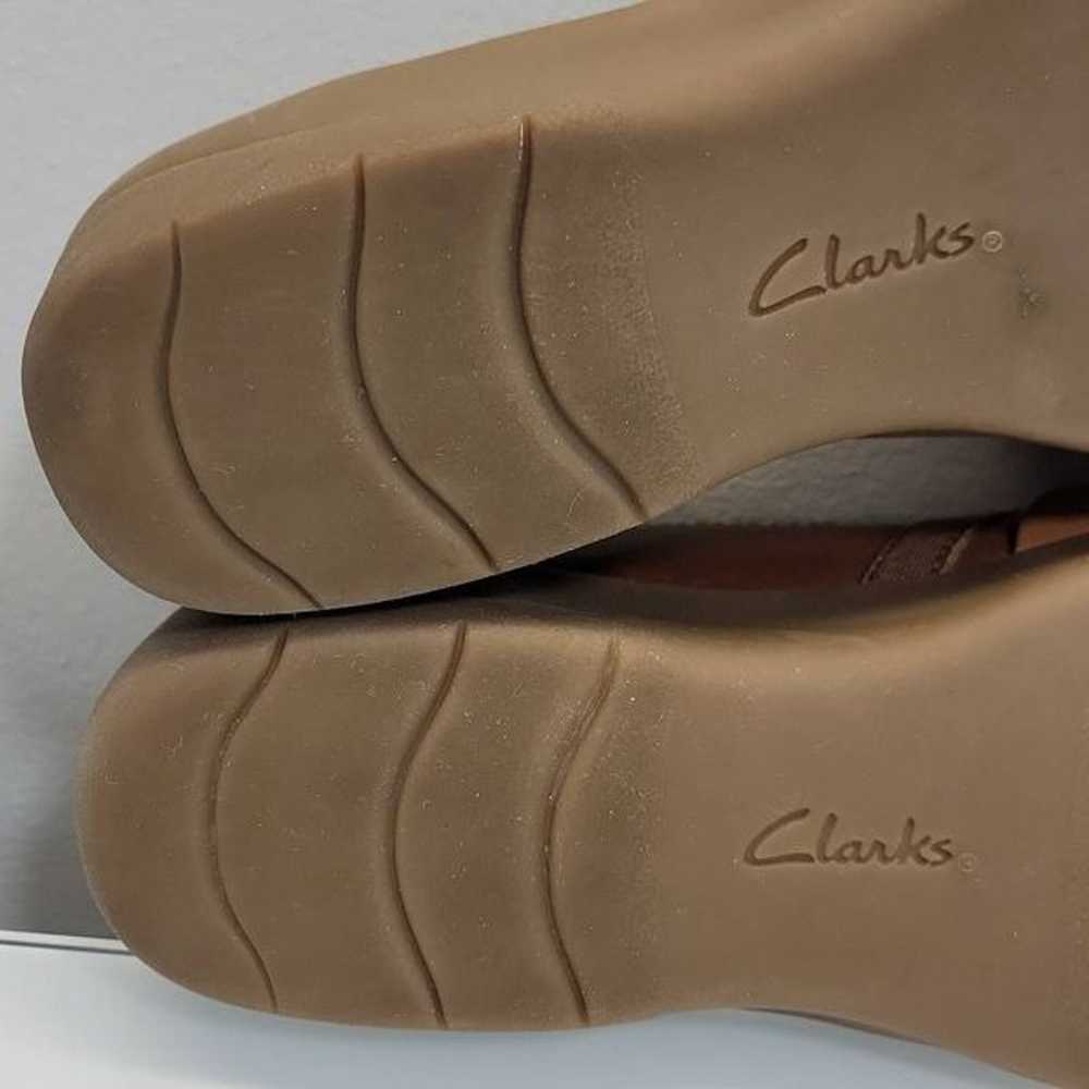 Clarks Loafers Flats Shoes Women Size 9 Brown Str… - image 9