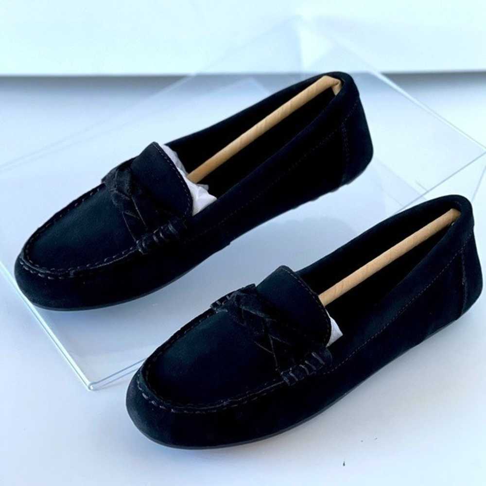Vionic Women's Black Suede Loafer Flats Slip On C… - image 2