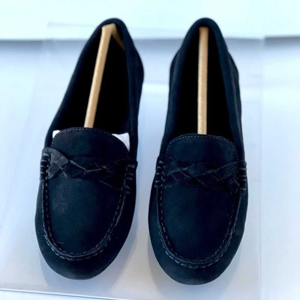 Vionic Women's Black Suede Loafer Flats Slip On C… - image 3
