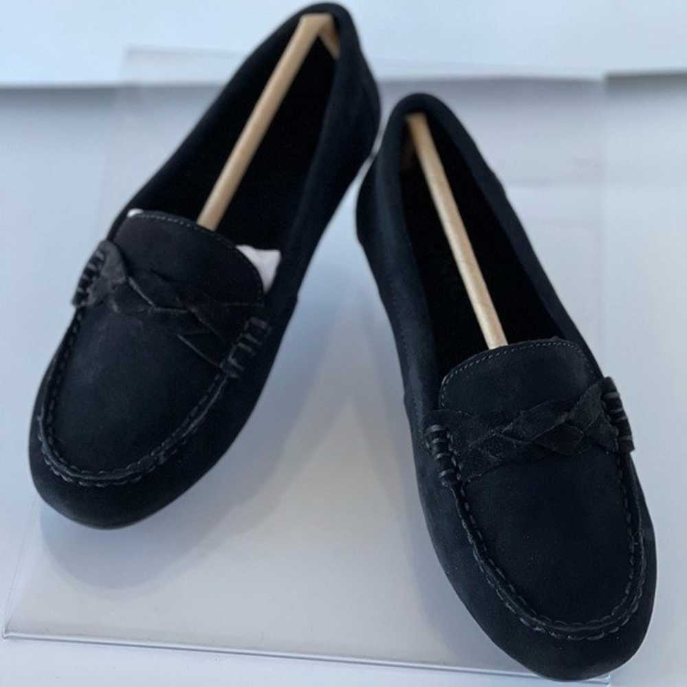Vionic Women's Black Suede Loafer Flats Slip On C… - image 5