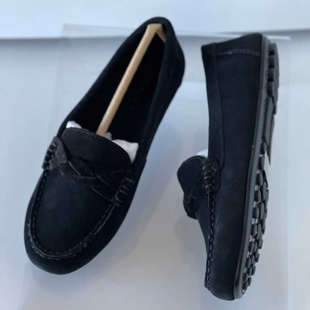 Vionic Women's Black Suede Loafer Flats Slip On C… - image 6