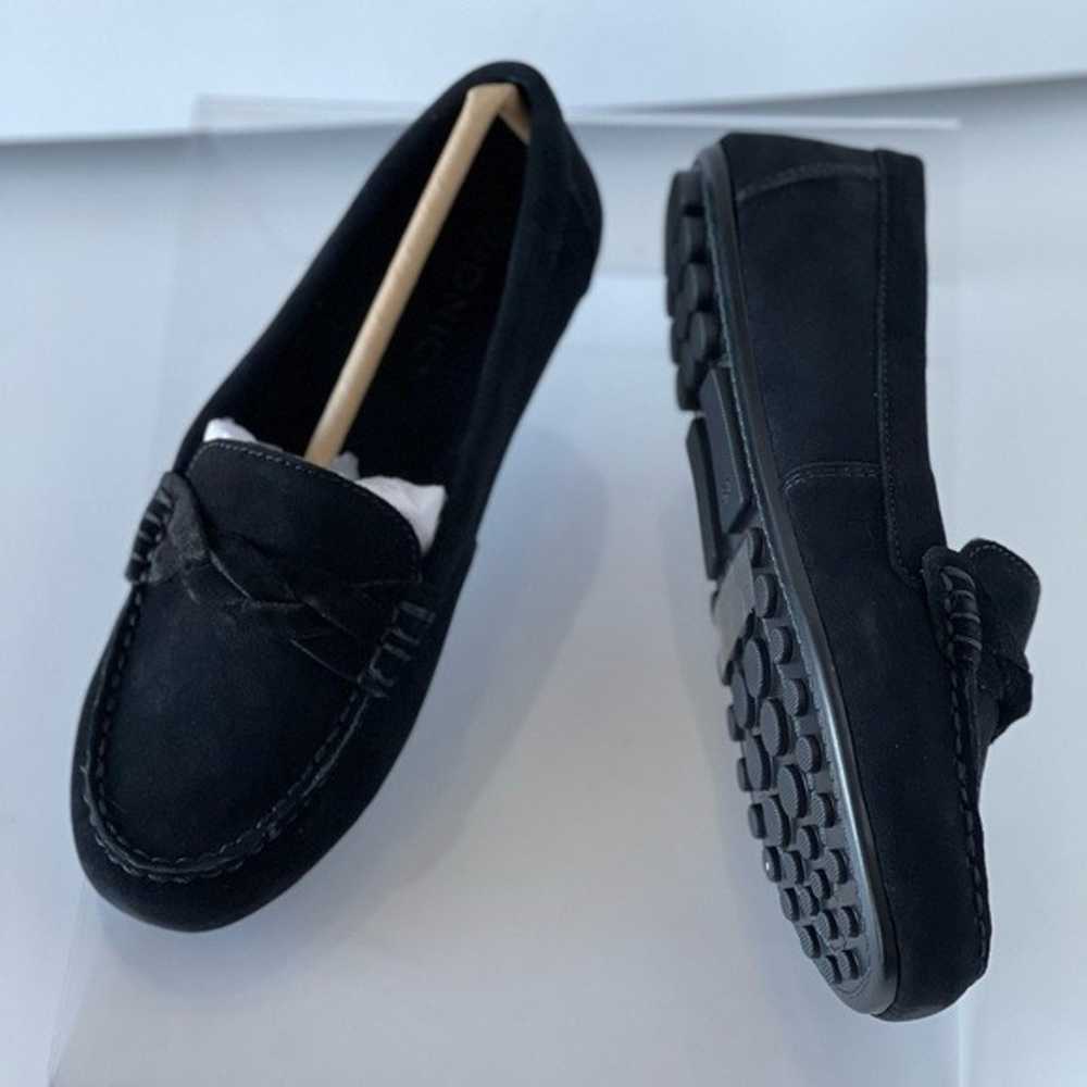 Vionic Women's Black Suede Loafer Flats Slip On C… - image 8