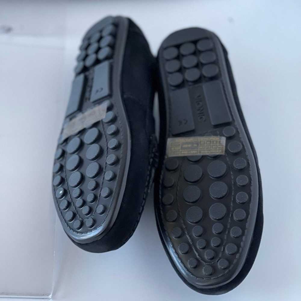 Vionic Women's Black Suede Loafer Flats Slip On C… - image 9