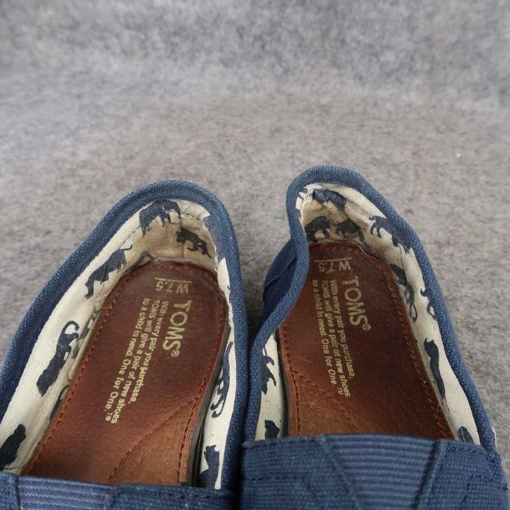 Toms Shoes Womens 7.5 Flats Slip On Casual Loafer… - image 12