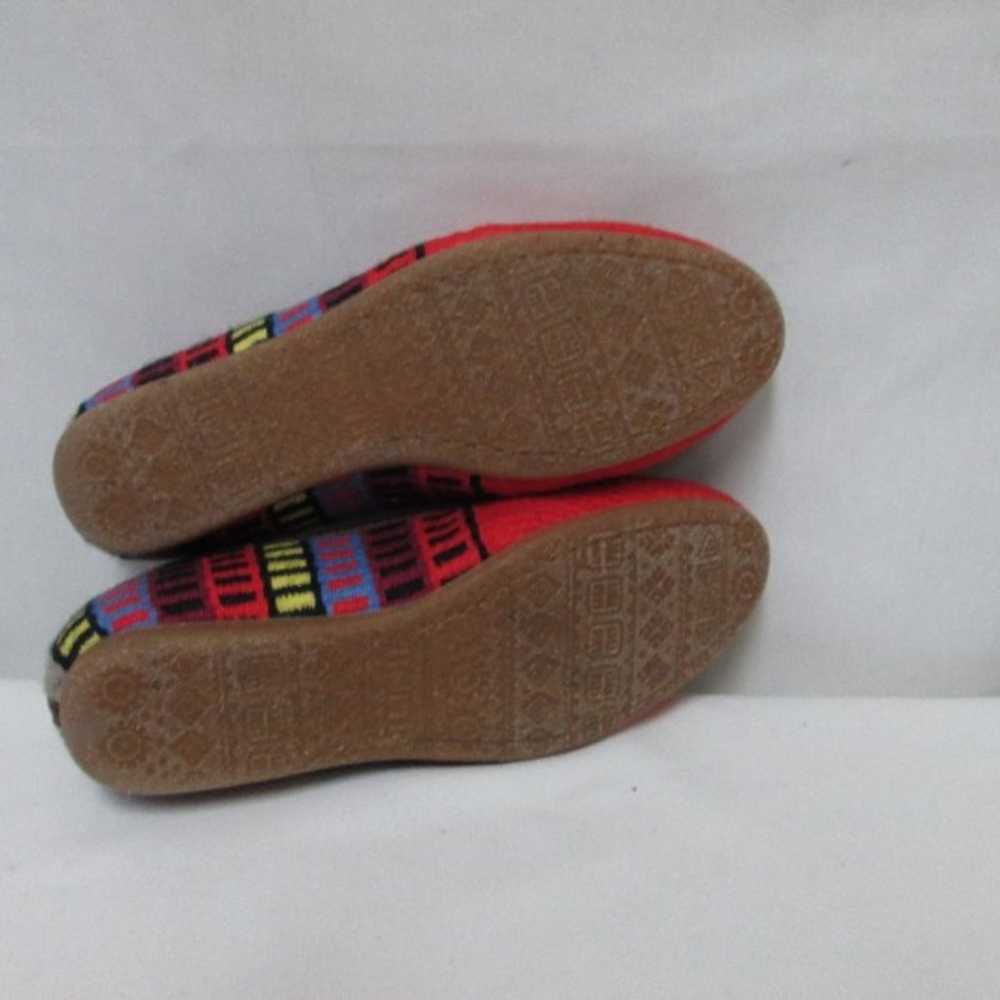 Born Tapestry Leather Giselle Aztec blanket flats… - image 10