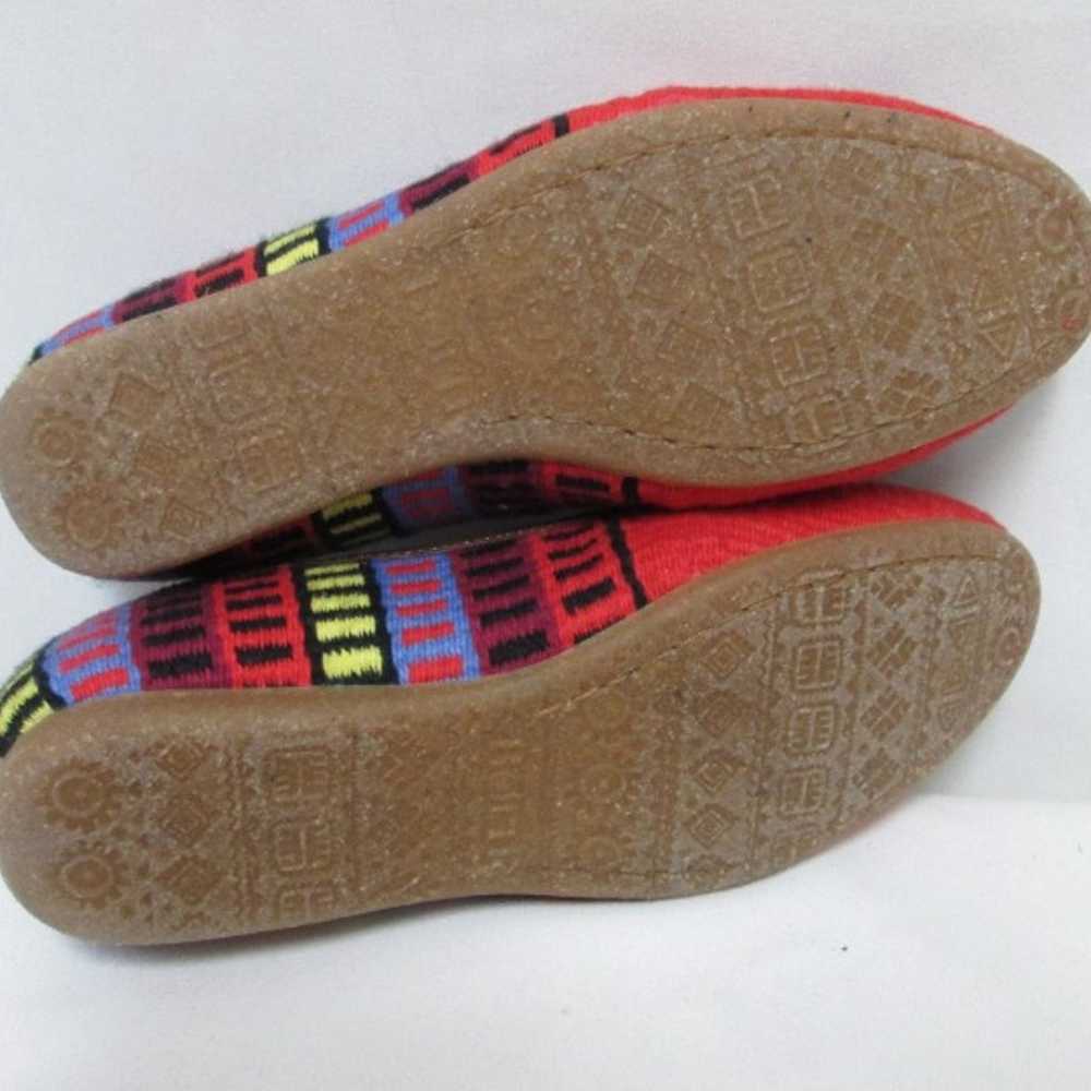 Born Tapestry Leather Giselle Aztec blanket flats… - image 11