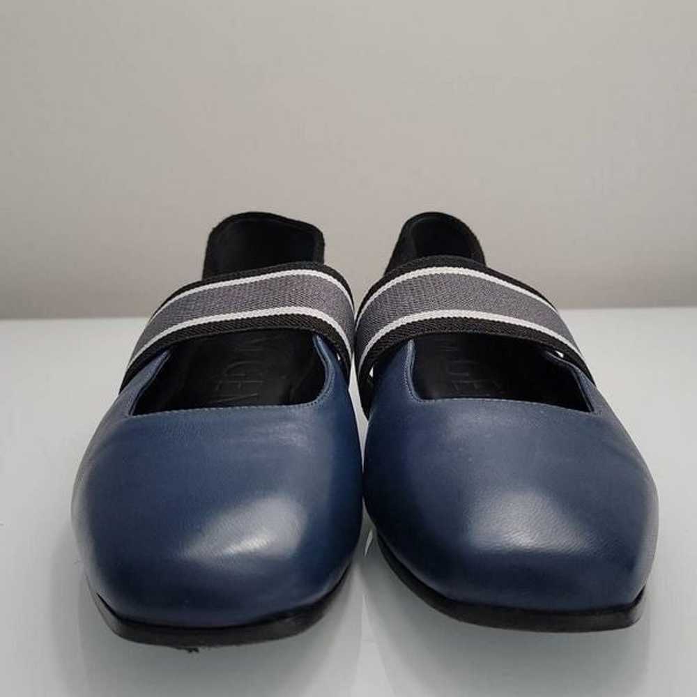 M. Gemi Ballare Flats Women Size 5.5 Blue & Black… - image 3