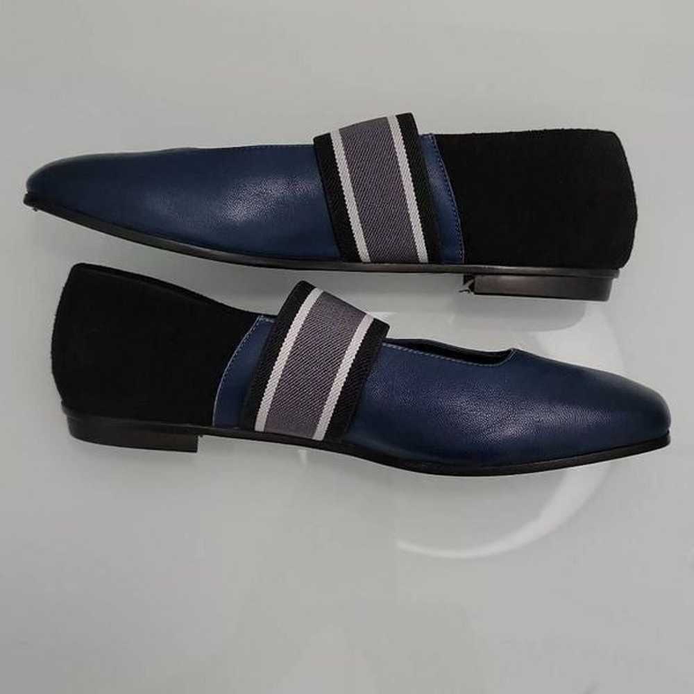 M. Gemi Ballare Flats Women Size 5.5 Blue & Black… - image 5