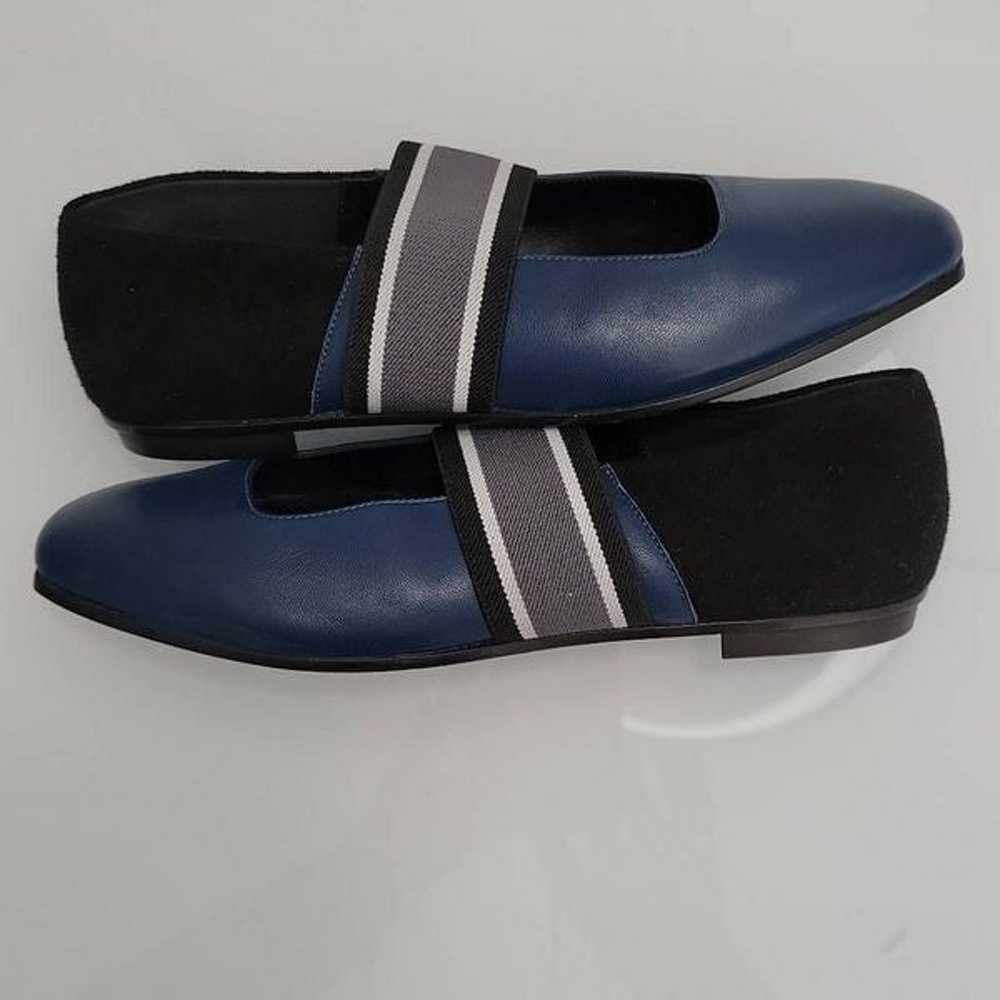M. Gemi Ballare Flats Women Size 5.5 Blue & Black… - image 6