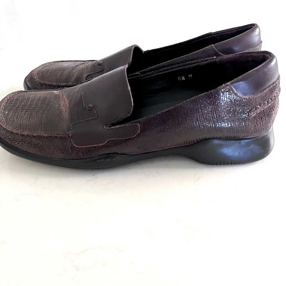 Sesto Meucci brown square toe shoes size 8 1/2 - image 3