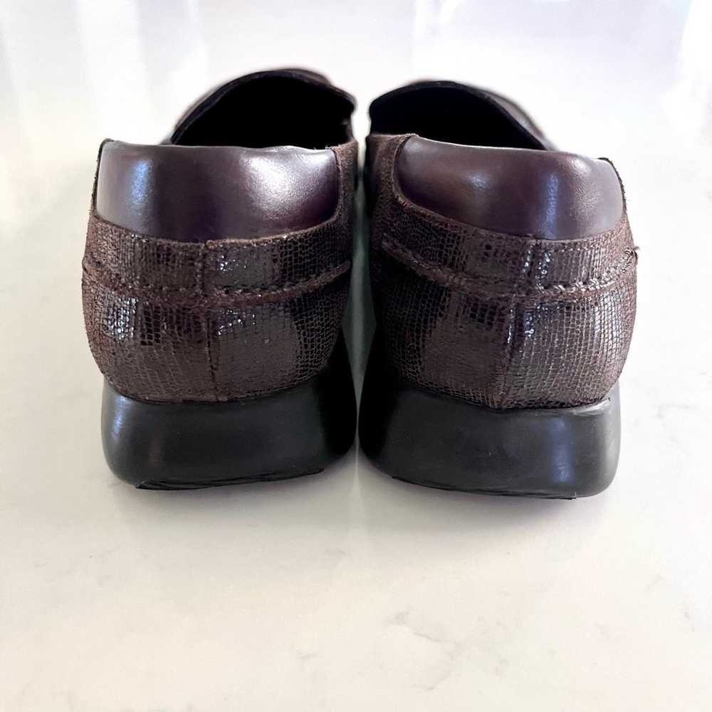Sesto Meucci brown square toe shoes size 8 1/2 - image 4