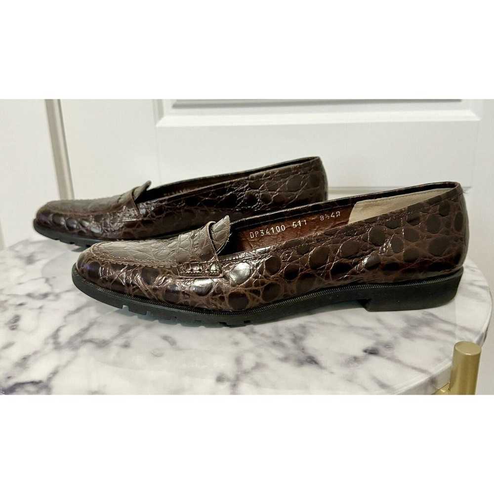 Salvatore Ferragamo Vintage Loafers Size 8.5 4A B… - image 3