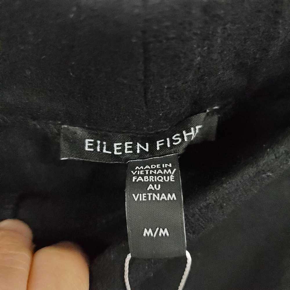 Eileen Fisher Black Wool Ankle Lantern Pant WM Si… - image 3