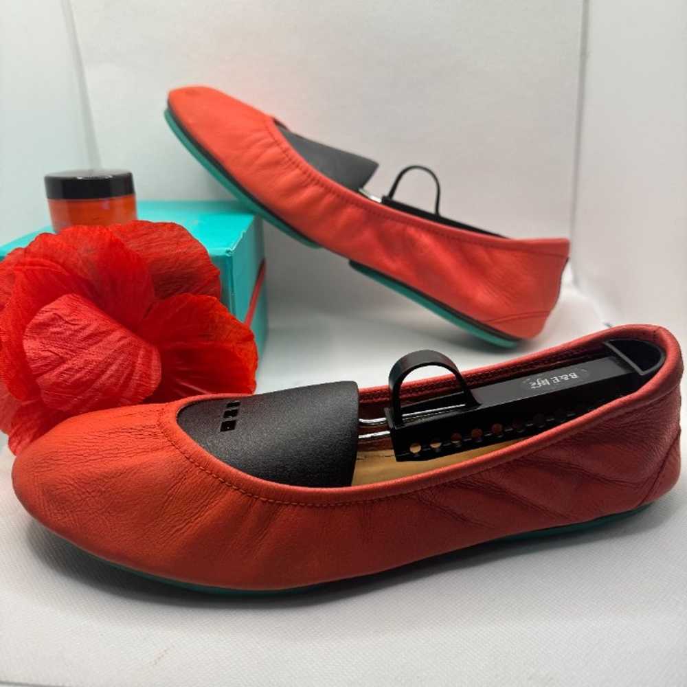 Poppy Tieks with box, poppy flower and tarrago mi… - image 11