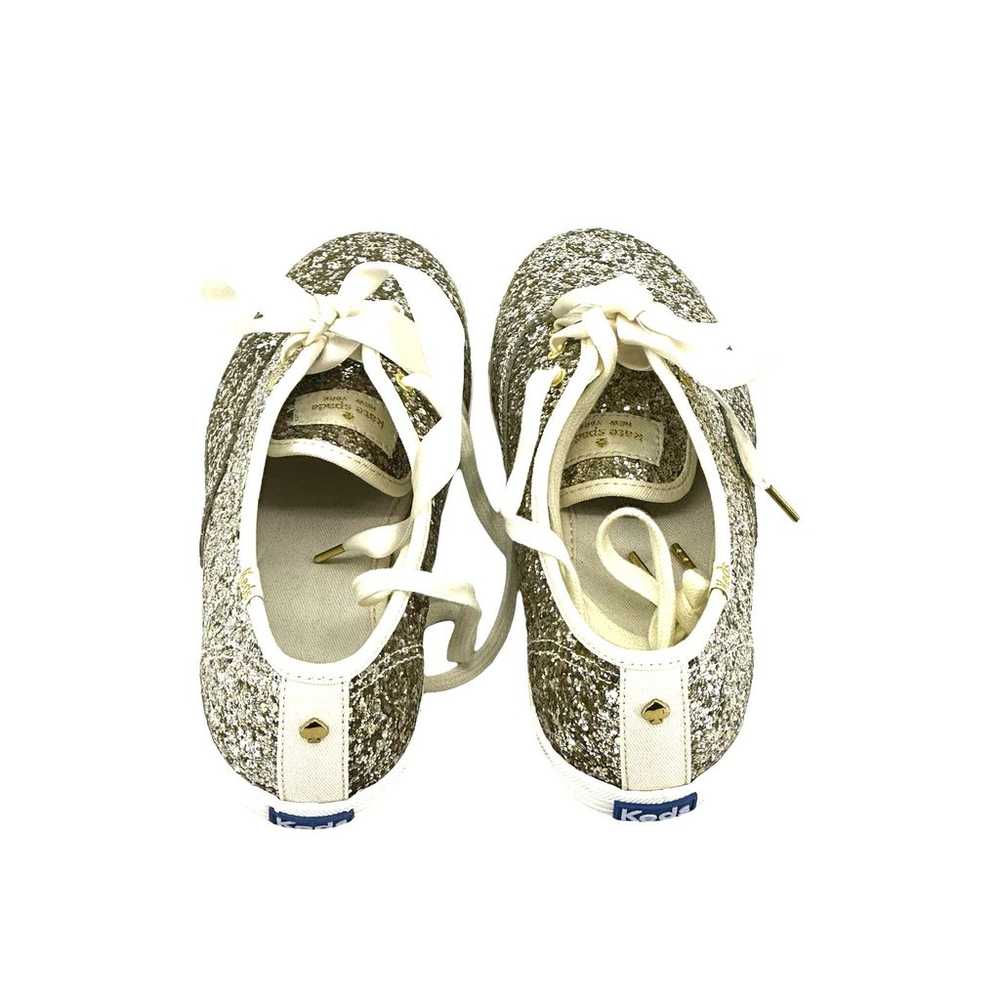 Keds X Kate Spade New York Glitter Sneakers Styli… - image 2