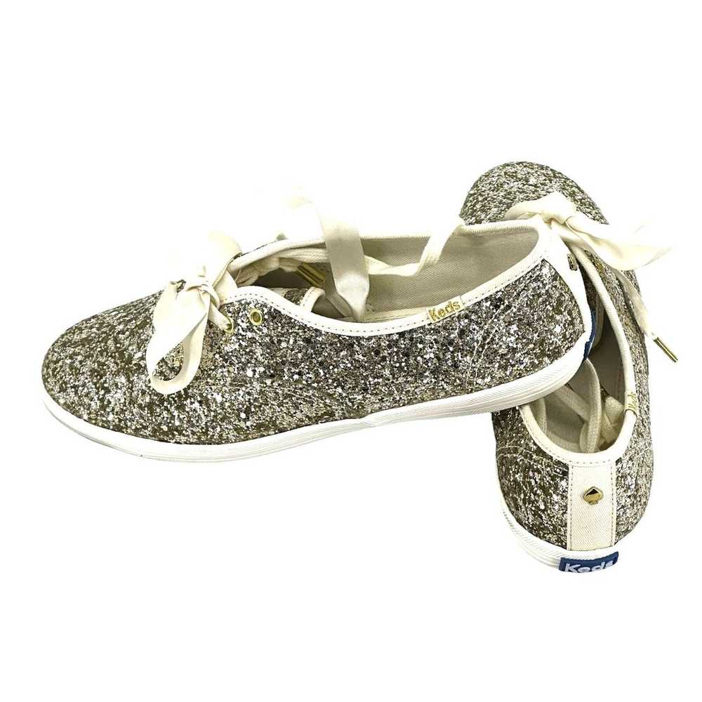 Keds X Kate Spade New York Glitter Sneakers Styli… - image 4