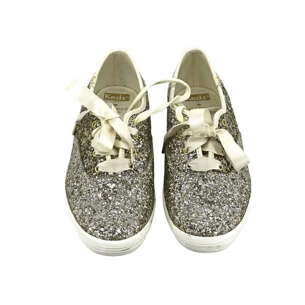 Keds X Kate Spade New York Glitter Sneakers Styli… - image 8