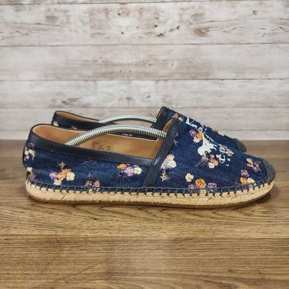 Coach Womens Casey Espadrille Blue Denim With Pai… - image 2