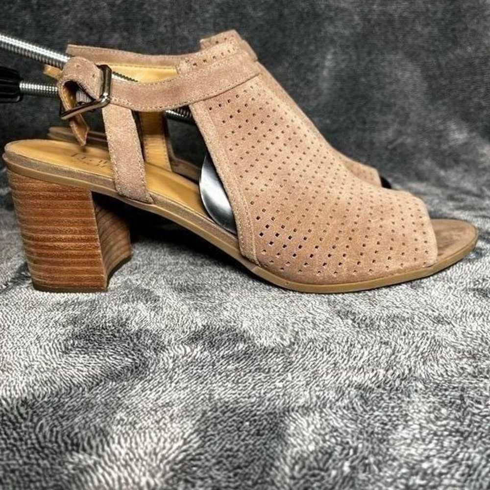 Franco Sarto Mandi2 Tan Block Heel Sandals Size 1… - image 3