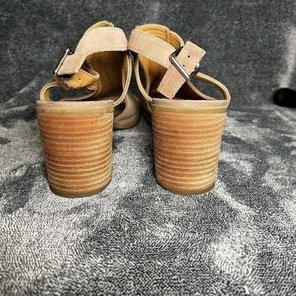 Franco Sarto Mandi2 Tan Block Heel Sandals Size 1… - image 5
