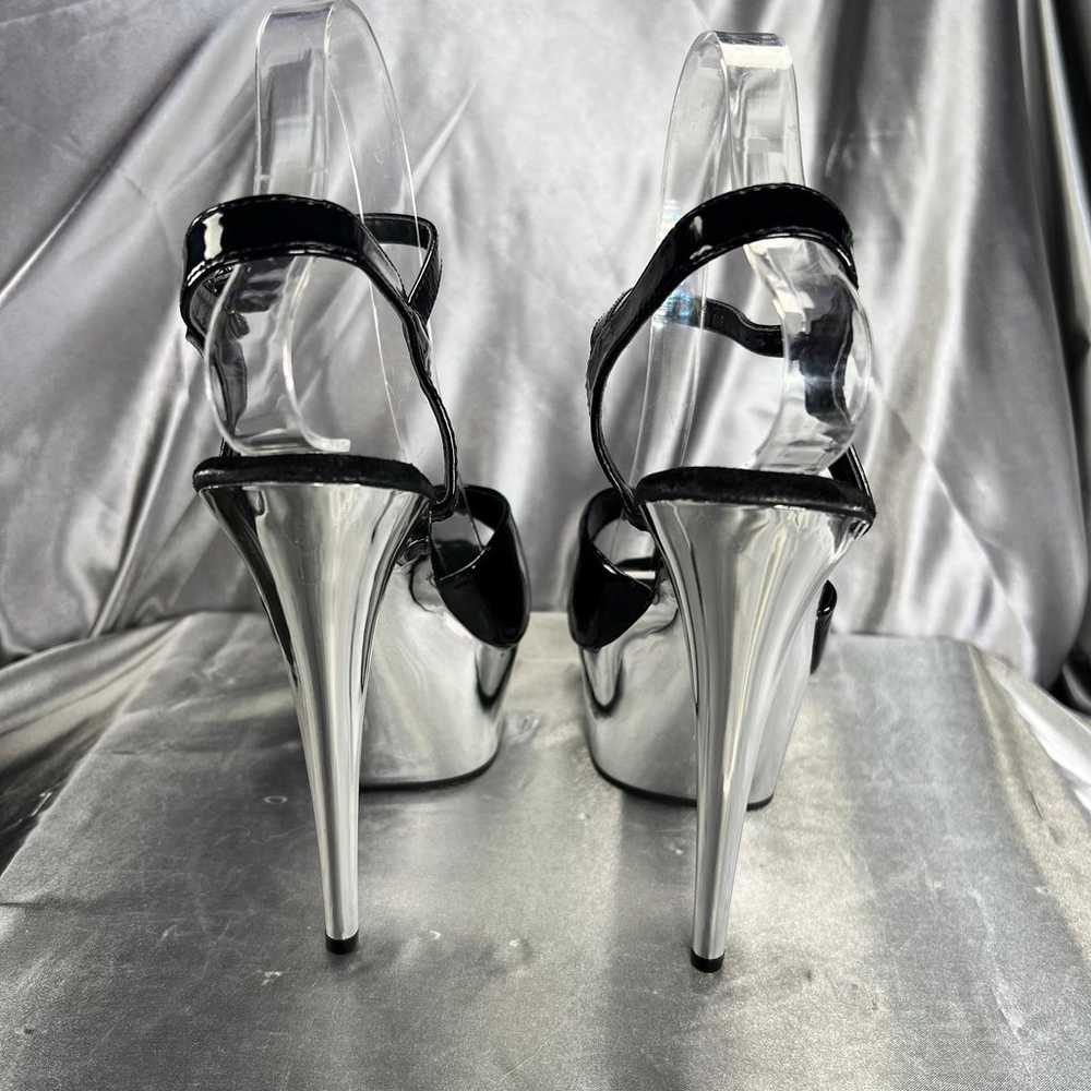 Pleaser DELIGHT-609 6" Heel Ankle Strap Platform … - image 3