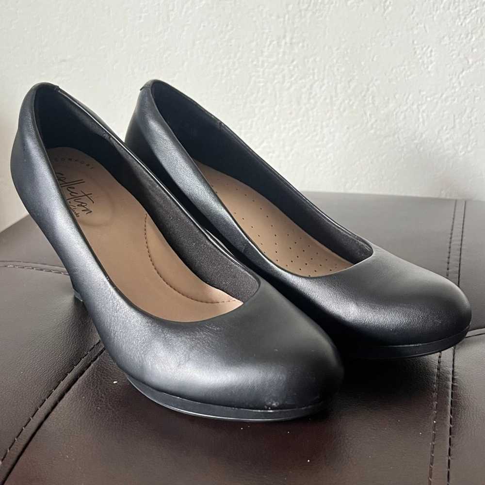 womens black heels - image 1