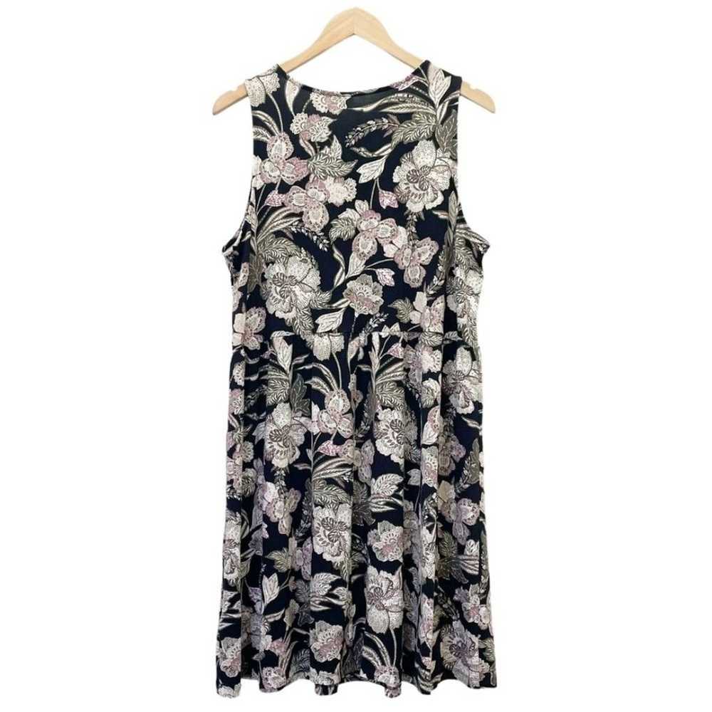 Old Navy Fit & Flare Printed Sleeveless Babydoll … - image 3