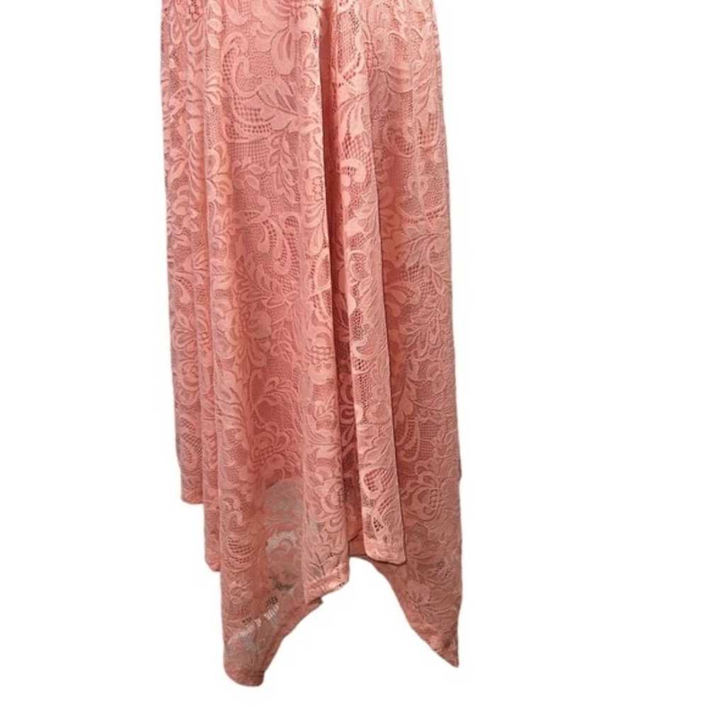 Meet Jen Pink Lace Sleeveless Dress 3XL  Stretchy… - image 11