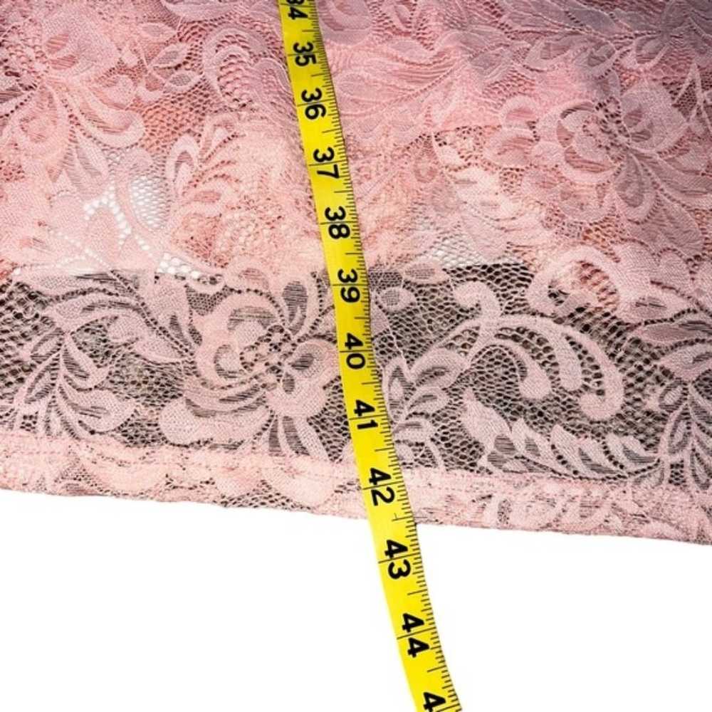 Meet Jen Pink Lace Sleeveless Dress 3XL  Stretchy… - image 6