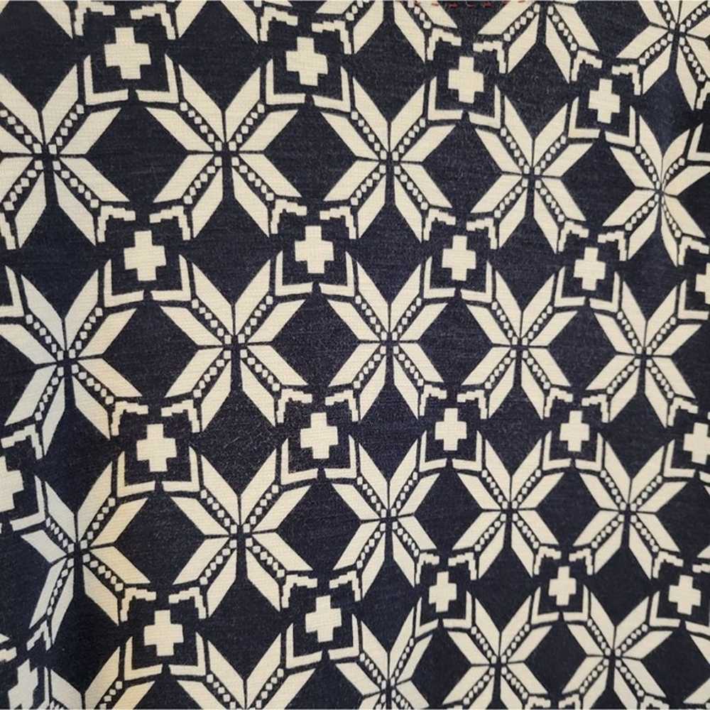 Hatley Geometric Cotton 3/4 Sleeve Dress - image 10