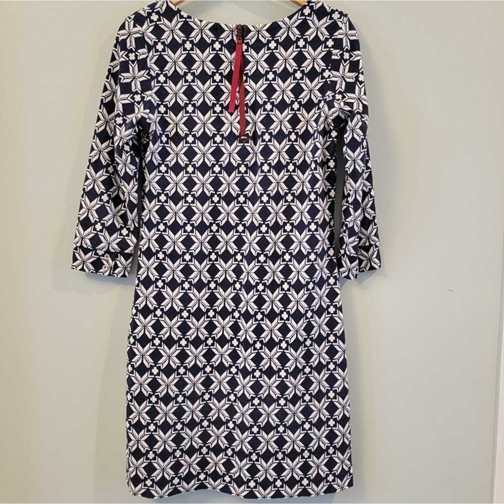 Hatley Geometric Cotton 3/4 Sleeve Dress - image 2