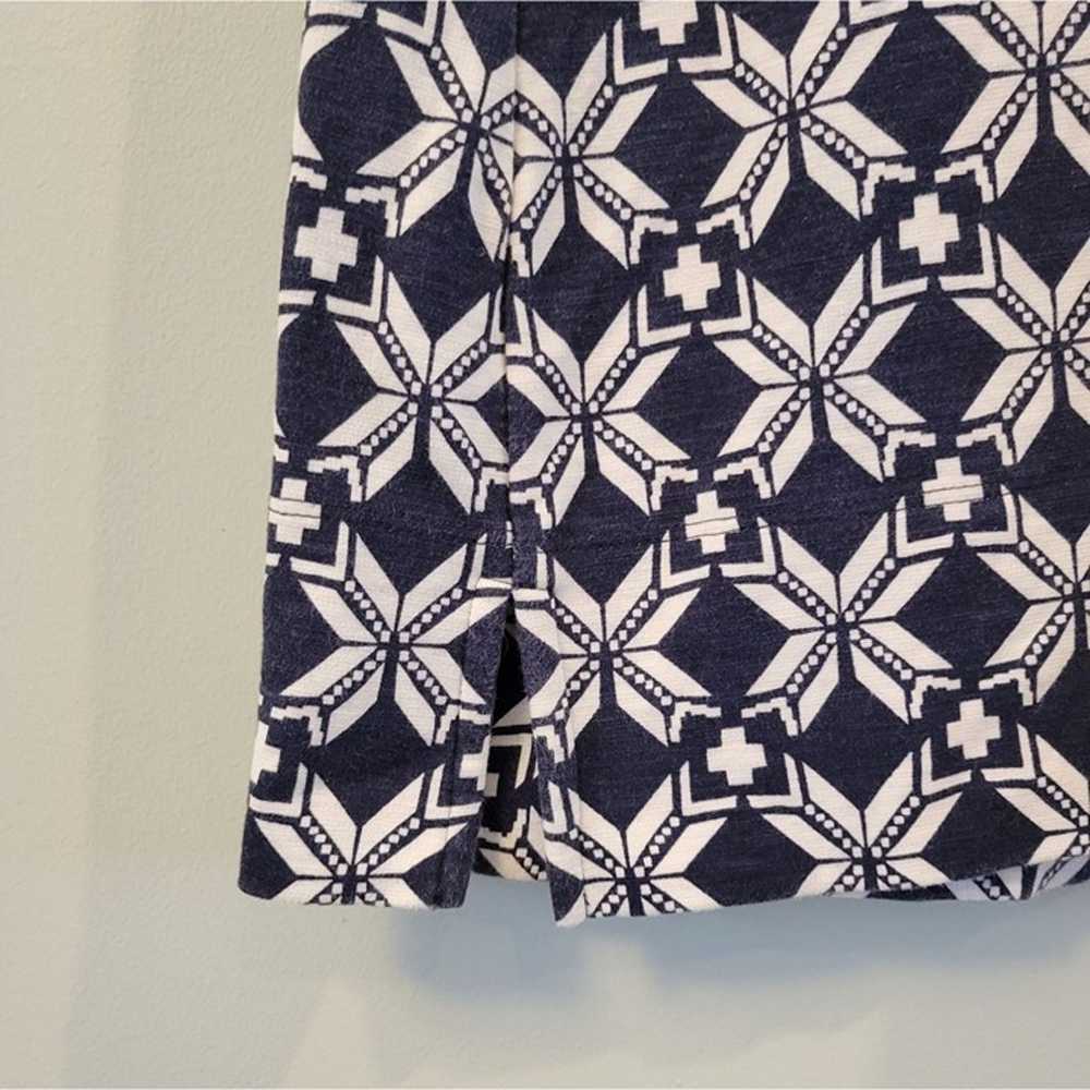 Hatley Geometric Cotton 3/4 Sleeve Dress - image 8