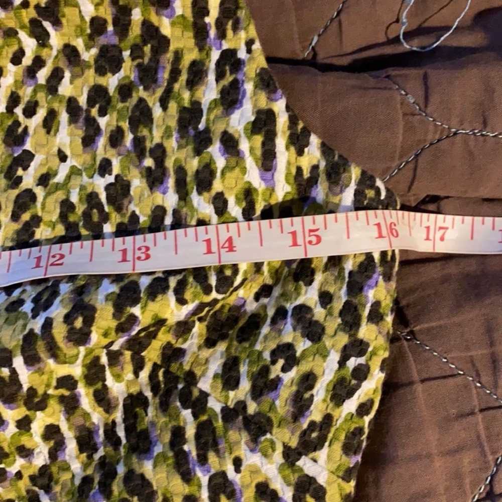 J. Crew Fabiola Abstract Leopard Sheath Dress Siz… - image 3