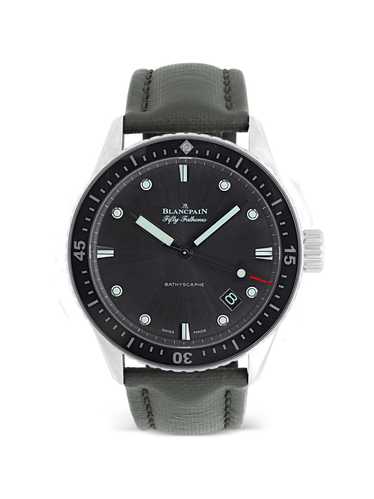 Blancpain pre-owned Fifty Fathoms 42mm - Grey