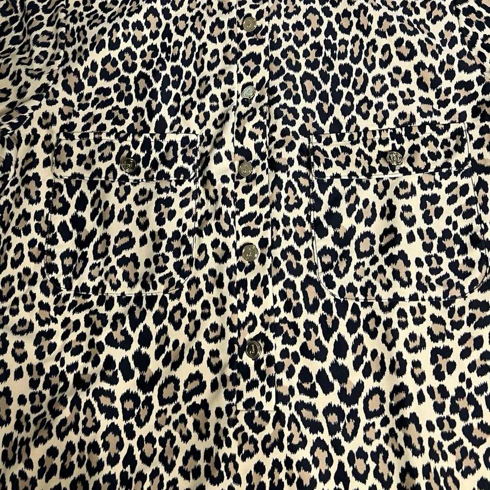 JUDE CONNALLY SUSANNA Leopard Animal Print 3/4 Sl… - image 7