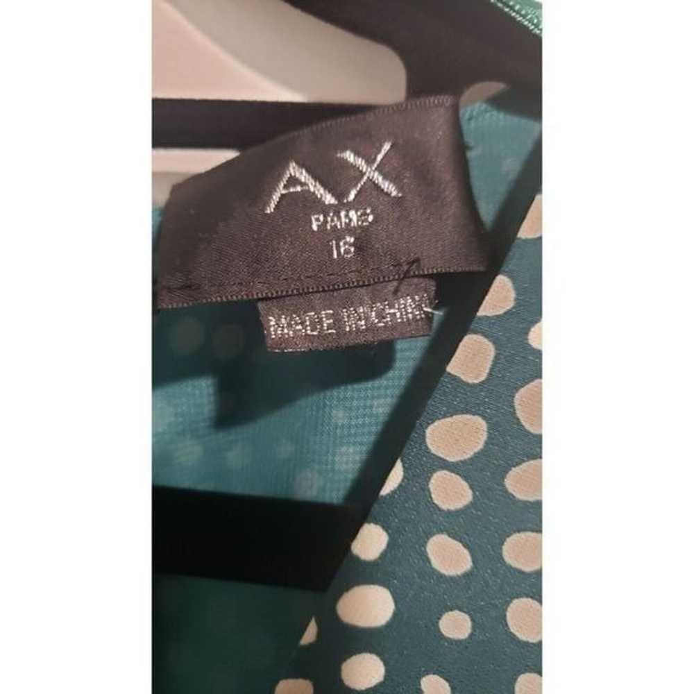 AX Paris Green Spotted Wrap Jumpsuit Size 16 MSRP… - image 7