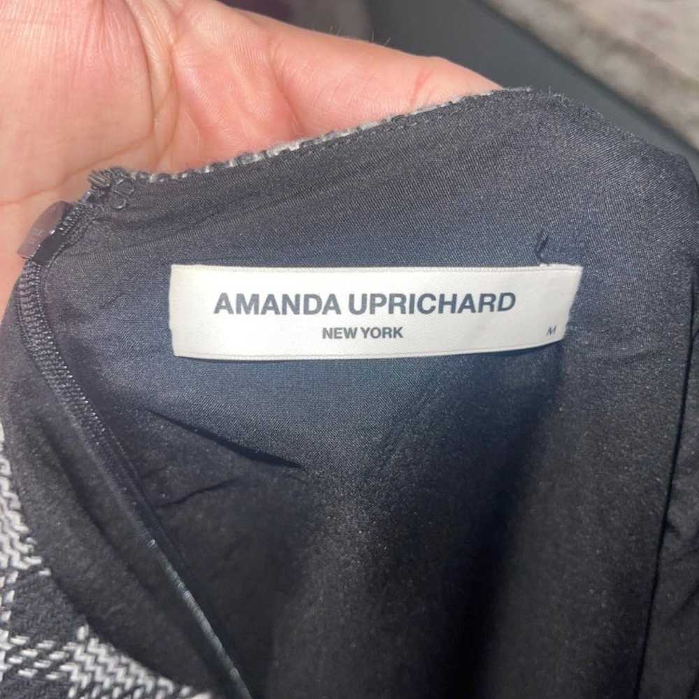 Amanda Uprichard wool blend plaid sheath dress si… - image 6