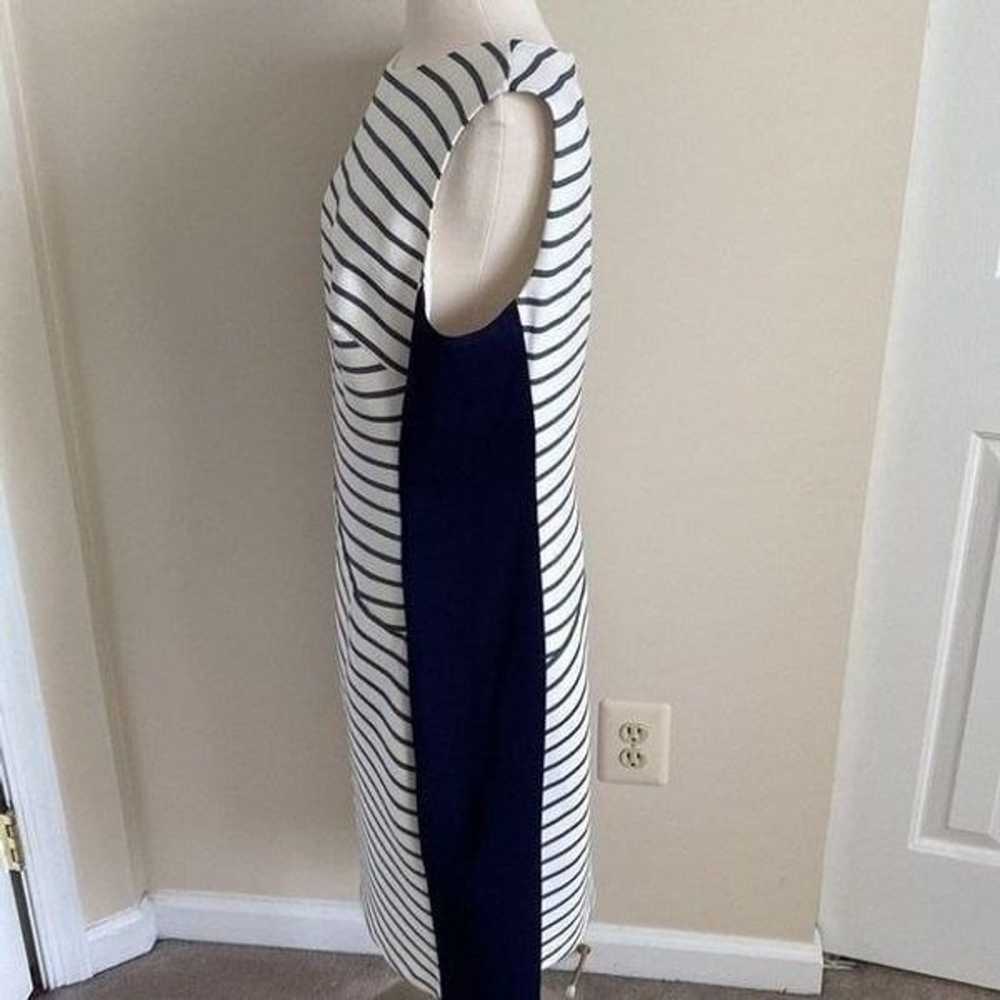 Lauren Ralph Lauren Striped Sheath Dress Size 14 - image 6