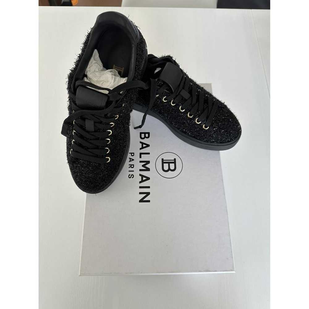 Balmain Leather trainers - image 3