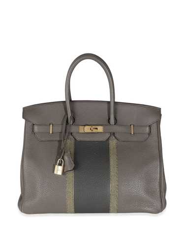 Hermès Pre-Owned Birkin Clemence-leather tote bag 