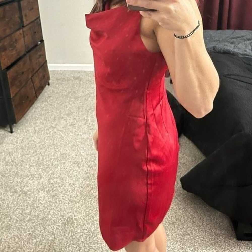 Urban Outfitters Silky Slip Dress Red Size Small - image 2