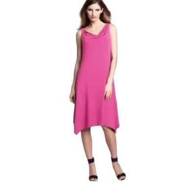 Eileen Fisher Cowl Neck Pink Dress