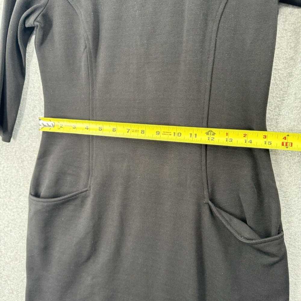 J. McLaughlin Dress Wmns S  Crew Neck 3/4 Sleeve … - image 7