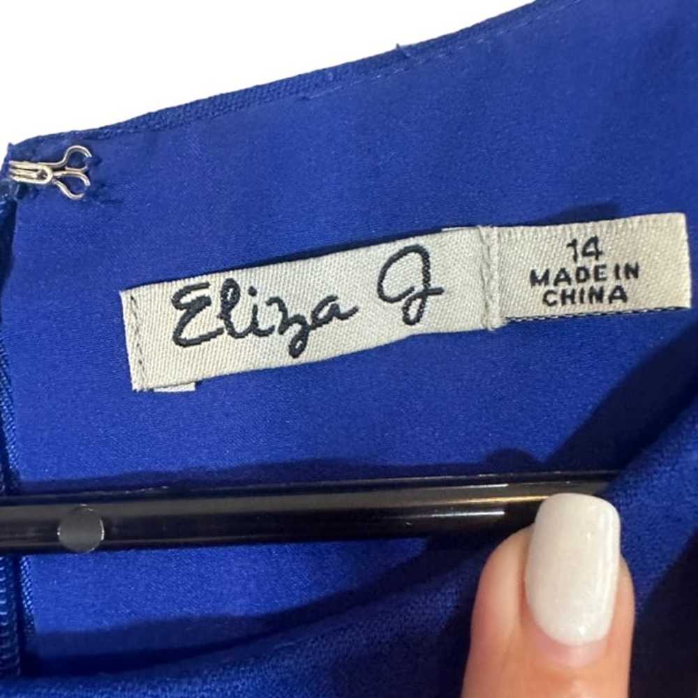 Eliza J Royal Blue Sleeveless Lined Classic Simpl… - image 6