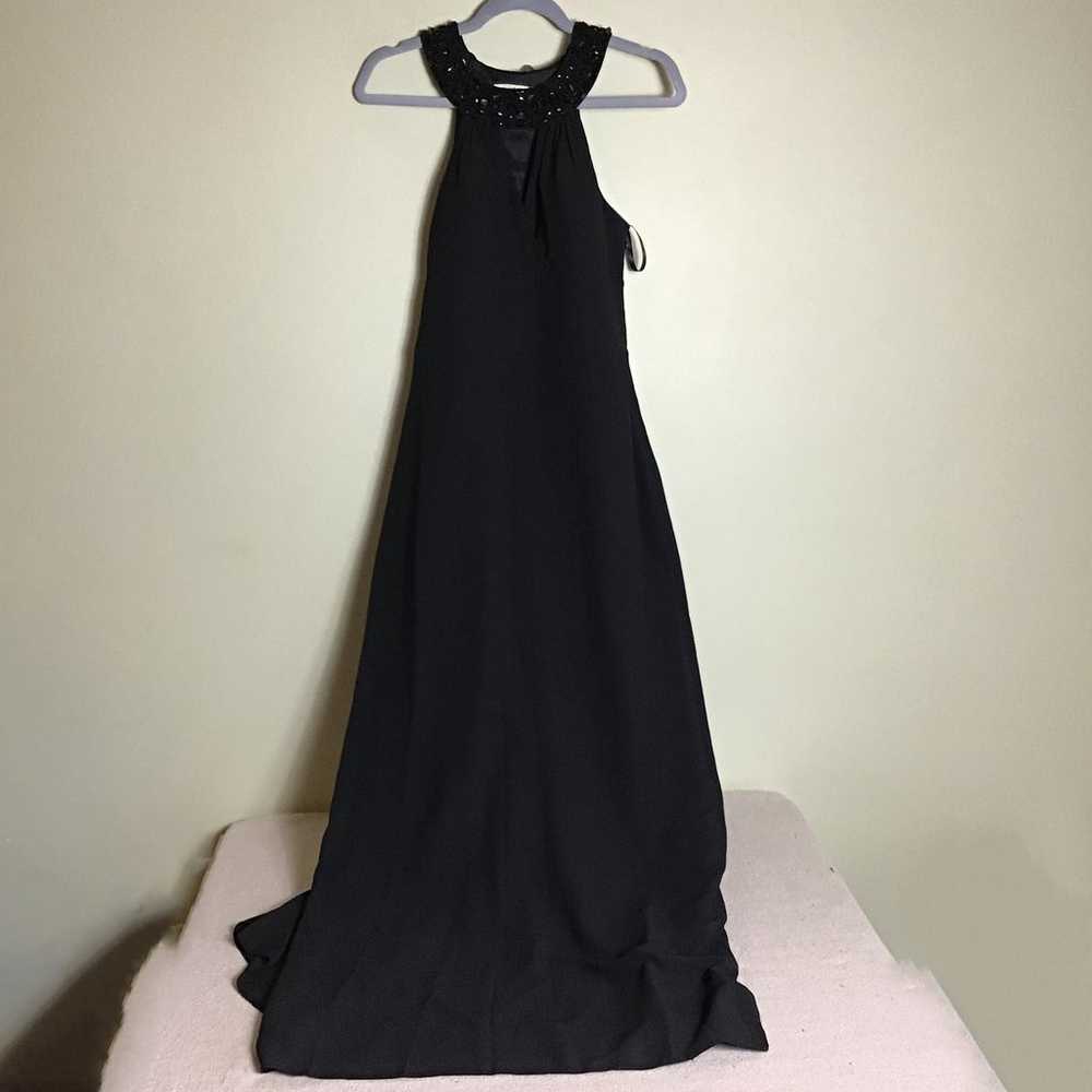 White House Black Market Women Black Gown Sz. 6 J… - image 2