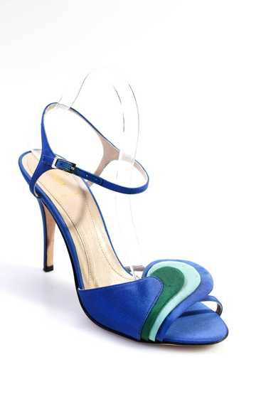 Fendi Womens Ankle Strap Slingbacks Sandal Heels … - image 1