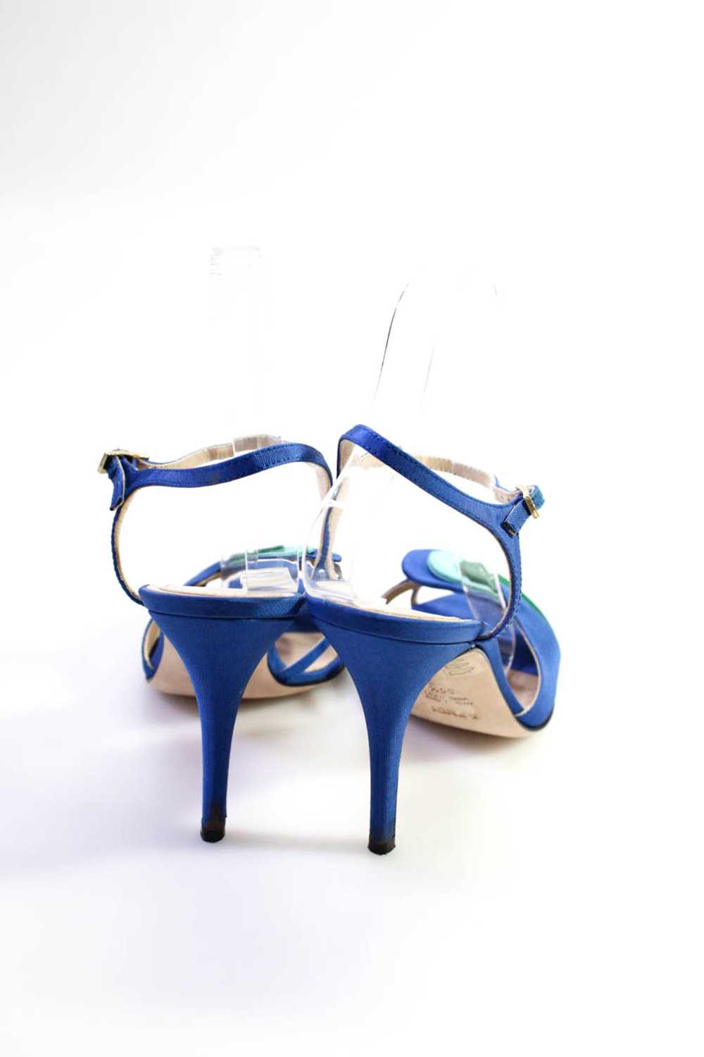 Fendi Womens Ankle Strap Slingbacks Sandal Heels … - image 3