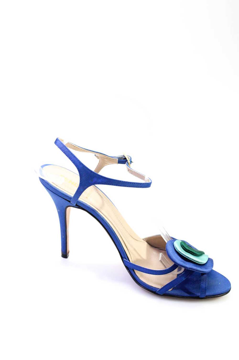Fendi Womens Ankle Strap Slingbacks Sandal Heels … - image 7